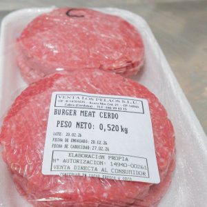 Hamburguesas de cerdo